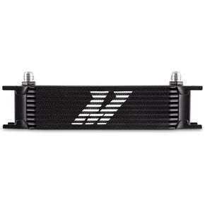 Mishimoto MMOC-10-8BK Universal 10-Row Oil Cooler, 8AN, Black