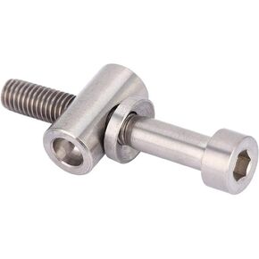 Alomejor M5x30/35/40mm Bolts for Bike Bicycle Seatpost Screw Seatpost Fixed Bolt Round Head Screw for Bicycle Seat Tube