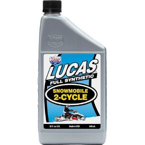 Lucas Oil 10847 Synthetic 2-Cycle Snowmobile Oil - 1 Gallon