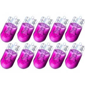 cciyu 10 pcs T10 168 194 W5W Blue Halogen Light Bulb Instrument Cluster Gauge Dash Lamp 12V 5W Replacement fit for Shippment Cost