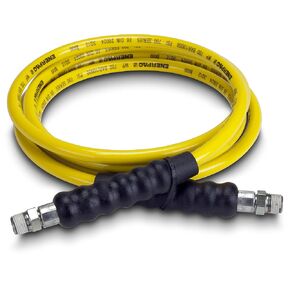 Enerpac H7210 High Pressure Hydraulic Hose, 700 Series, 10' Length, 0.25" Diameter, Yellow
