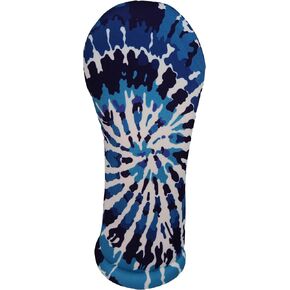 Blue Spiral Tie Dye | BeeJoss Golf Club Headcover | Driver Fairway Hybrid-Sold Separately | Handmade in USA
