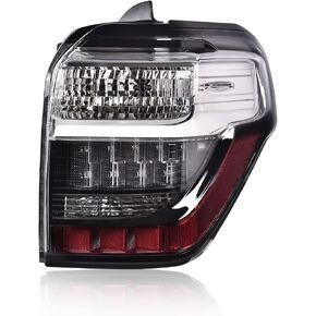 Archaic Tail Light Assembly Fits for 2014-2023 Toyota 4Runner OE Style Clear Lens Rear Lamp w/Harness Set, Plug & Play, Driver Side, 8156135392 8156135390