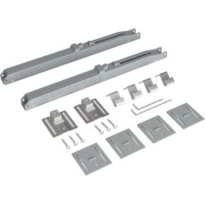 2 قطعة باب الحظيرة آلية إغلاق ناعمة، ترقية توافق الوزن العالمي دعم الباب يصل إلى 160 رطل، فتح سهل بدون جهد، إغلاق سلس، باب منزلق خالٍ من الفتحات، أجهزة عازلة زنبركية in Kuwait