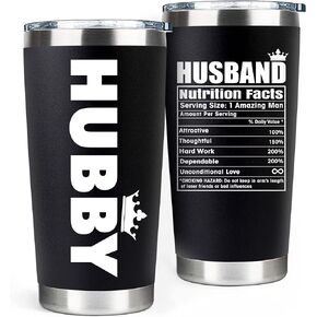 Gifts for Husband from Wife - Husband Gifts from Wife - Birthday Gifts for Husband, Husband Birthday Gifts, Best Husband Ever Gifts - Best Gifts for Husband, Men - Best Husband Tumbler 20Oz