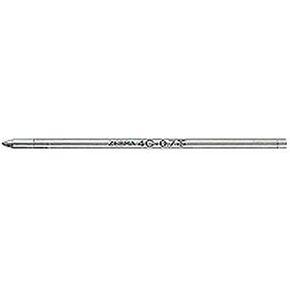 Zebra 0.7mm Black Oil-based Ink Refill (BR-8A-4C-BK), for Zebra Multi Function Pen Shabo X Ballpoint Pen, × 5 Pack/total 5 pcs (Japan Import)
