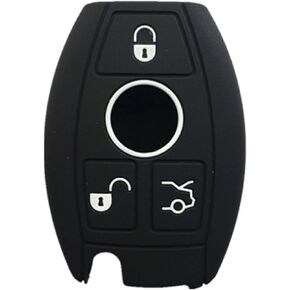 Rpkey Silicone Keyless Entry Remote Control Key Fob Cover Case protector Replacement Fit For Mercedes Benz W203 W210 W211 AMG W204 C E R CL GL S SL BGA CLS CLK CLA SLK Case Classe IYZ3312 MB-KEYPROG2