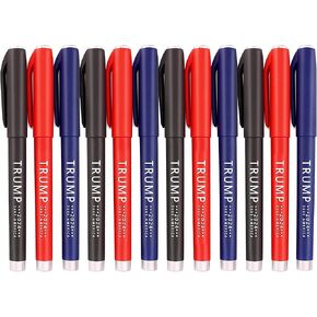 أقلام ترامب 2024 - أنقذوا أمريكا! ادعم دونالد ترامب لأقلام الانتخابات الرئاسية لعام 2024 مع شعار "SAVE AMERICA"، حبر أسود، عبوة من 12 قلمًا in Kuwait