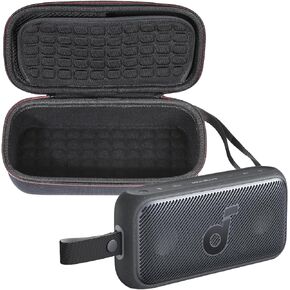 Hard Travel Storage Case for Soundcore Motion 300 Wireless Hi-Res Portable Speaker, Bluetooth Speaker (Inside Grey)