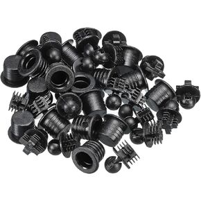 MECCANIXITY Speaker Grill Guides Plastic Black Dia 10.6mm 20Pcs in Kuwait