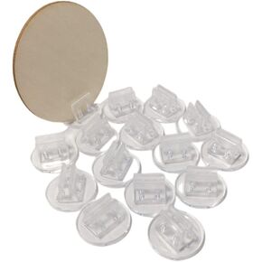 Hellensp 50 Pieces Game Card Stands Game Piece Holders Business Card Holder for Business Cards Price Tags Cards Photos Pictures Display Party Supplies(2CM)