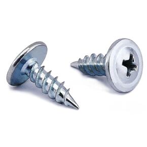 100 Qty #8 x 1/2" Zinc Plated Phillips Modified Truss Head Wood Screws (BCP1216)