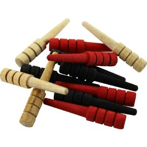 Maple Landmark Spare Wood Cribbage Pegs, 12 pc. - Made in The USA