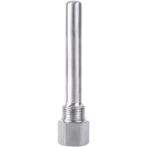 Thermowell، مسبار درجة الحرارة من الفولاذ المقاوم للصدأ 1/2 بوصة NPT مستشعر درجة الحرارة إبرة تخمير ملحق ميزان الحرارة لغلاية تخمير البيرة محلية الصنع in Kuwait