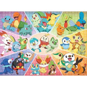 Buffalo Games - Pokemon- Begin Your Adventure - 1000 Piece Jigsaw Puzzle for Adults -Challenging Puzzle Perfect for Game Nights - Finished Size is 26.75 x 19.75