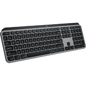 Logitech MX Keys S for Mac, Wireless Keyboard, Fluid, Precise Laptop-Like Typing, Programmable Keys, Backlit, Bluetooth USB C Rechargeable for MacBook Pro, MacBook Air, iMac, iPad - Space Grey
