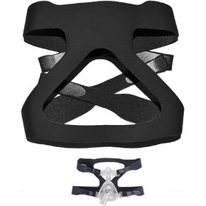 CPAP Headgear Replacement Strap for ResMed P10 F10 F20 CPAP Masks, Universal Elastic Headgear Straps for AirFit P10 F10 F20 CPAP Replacement Accessories Nasal Pillow System Replacement (Headband ONLY)