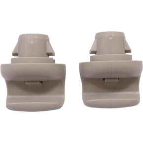 2X Frontier Sun Visor Retainer Clip 96409CG000 96409EA00A Compatible with Nissan 350Z Compatible with Infiniti FX35 FX45 G35 2003 2004 2005 2006 2007 2008 2009