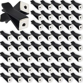 100PCS Square Head Car Air Vent Clips Car Auto Air Outlet Clips Car Outlet Perfume Clips Auto Air Conditioner Clips for Car Air Conditioner Outlet