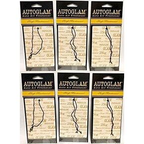 Tyler Candle AUTOGLAM(TM) Auto Air Freshener Set of 6 - High Maintenance