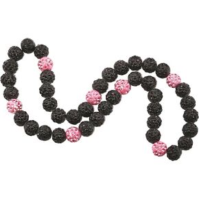 Bling Baseball Necklace Ice Collection Necklace for Boys Men,Glitter Rhinestone Baseball Beaded Necklaces for Competitive Athletes,Inspired Sports Jewelry Gift Accessory 16" 18" 20"
