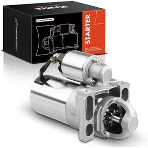 A-Premium Starter Motor Compatible with Chevy Express Silverado & GMC Savana Sierra Yukon XL 1500 & Cadillac, 12V 1.6KW 11-Teeth CW, Replace# 9000880, 10465550, 10465560, 19136241, 6492N