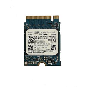 KIOXIA (توشيبا 128 جيجابايت M.2 2230 PCIe NVMe KBG40ZNS128G، حزمة OEM in Kuwait