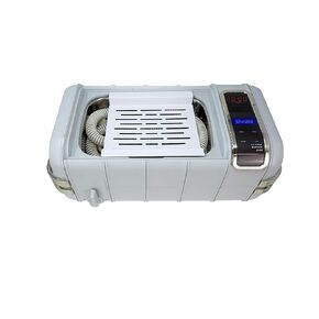 iSonic Ultrasonic Cleaner P4831 Plus WB (Medium Size), 3.2Qt/3L, 110V for North America, with SS. Weight Bracket, Light Gray
