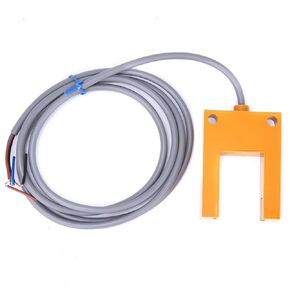 Garosa DC10-30V Photoelectric Sensor Switch NPN 3-Wire U-Shaped Groove Switch Photocell Sensor Switch Control Switch Detection Distance 30mm