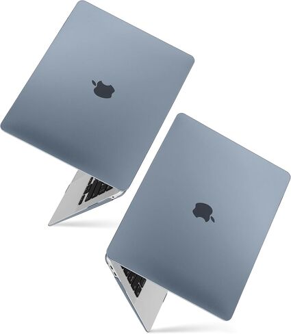 DONGKE Ultra Slim Hard Shell Case for MacBook Air 13 inch M1 A2337/A2179/A1932 [2021/2019/2018] - Protective Cover [Sturdy Shockproof] [Matte Midnight Blue] - Compatibility with MacBook Air 13 M1 in Saudi Arabia