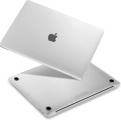 for MacBook Pro 13 inch M2 M1 Case 2020-2023 Released Model A2338 A2251 A2289 with Touch Bar, Laptop Hard Shell Case with Keyboard Cover & Trackpad Protector & Webcam Cover, Transparent in Saudi Arabia