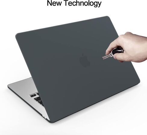 Compatible with MacBook Air 13.6 Case 2022 Release A2681 M2 Chip Liquid Retina Display,Plastic Shell & Keyboard Cover & Screen Protector & Dust Plug, Matte Clear in Saudi Arabia