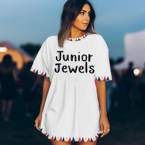 Junior Jewels Shirt Women Pop Music Tshirt Country Concert Fans Gift Tees 90s Music Album Graphic Short Sleeve Tops in Saudi Arabia