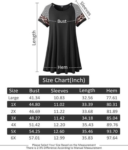 MONNURO Plus Size Tunics Leopard Print Tops For Women Casual Short Sleeve Striped Shirt Loose Fit in Saudi Arabia