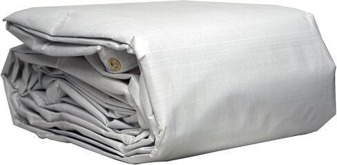 Watershed Innovations HydraTarp 12 Ft.x12 Ft. Super Heavy Duty Waterproof Tarp - 16mil Thick - White/Brown Reversible Tarp in Saudi Arabia