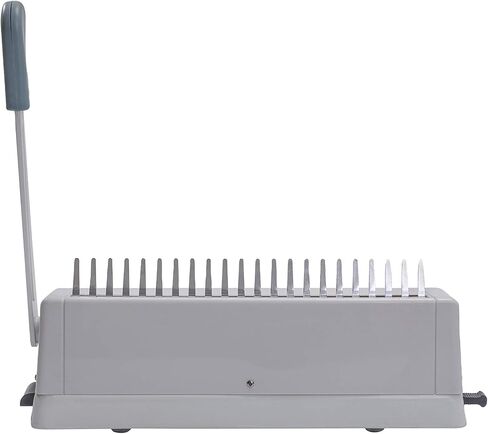 21 Hole Metal Binding Machine Comb Binding Manual Punch and Bind Operation Capacity:250 Sheets by BUYOR in Saudi Arabia