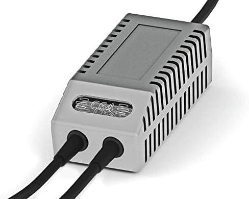 C64 FDD Dual PSU Modern Gray US - استبدال Commodore 64 + FDD 1541-II مزود الطاقة، قابس أمريكي in Kuwait