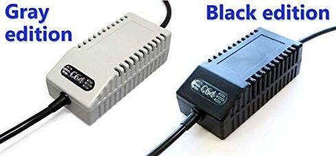 C64 FDD Dual PSU Modern Gray US - استبدال Commodore 64 + FDD 1541-II مزود الطاقة، قابس أمريكي in Kuwait