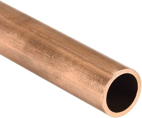 uxcell Copper Round Tube, 8mm OD 1mm Wall Thickness 300mm Long Straight Pipe Tubing 3 Pcs in Saudi Arabia