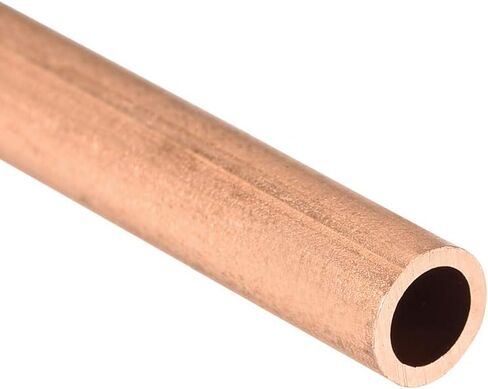 uxcell Copper Round Tube, 8mm OD 1mm Wall Thickness 300mm Long Straight Pipe Tubing 3 Pcs in Saudi Arabia