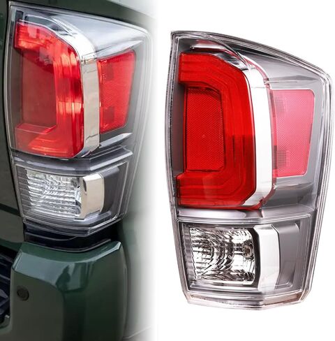 Boine متوافق مع 2020 2021 Toyota Tacoma Pickup الجانب الأيمن للراكب من المصنع غطاء خلفي للضوء (جانب الركاب الأيمن) in Kuwait