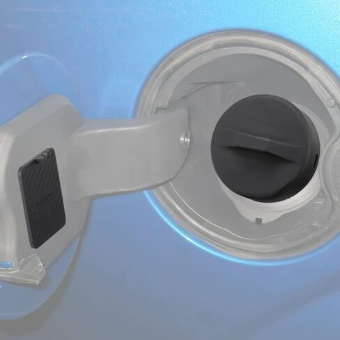 غطاء وقود نظام الوقود بدون غطاء من ISSYAUTO متوافق مع F150 2015 2016 2017 2018 2019 2020 غطاء غطاء الغاز وحامل مقاوم للغبار والرطوبة in Kuwait