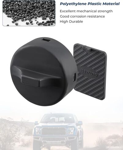 غطاء وقود نظام الوقود بدون غطاء من ISSYAUTO متوافق مع F150 2015 2016 2017 2018 2019 2020 غطاء غطاء الغاز وحامل مقاوم للغبار والرطوبة in Kuwait