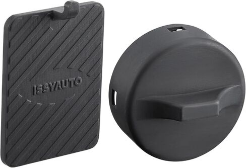 غطاء وقود نظام الوقود بدون غطاء من ISSYAUTO متوافق مع F150 2015 2016 2017 2018 2019 2020 غطاء غطاء الغاز وحامل مقاوم للغبار والرطوبة in Kuwait