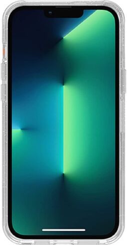 سلسلة OtterBox Symmetry Clear + حافظة مضادة للميكروبات مع MagSafe لهاتف iPhone 13 Pro Max وiPhone 12 Pro Max (فقط) - عبوة غير مخصصة للبيع بالتجزئة - Stardust (جليتر شفاف) in Kuwait