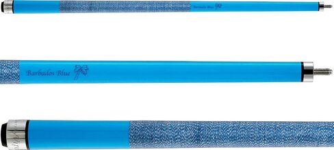 Viper by GLD Products Colours 58" 2-Piece Billiard/Pool Cue, Barbados Blue, 19 Ounce,50-0952-19 in Saudi Arabia