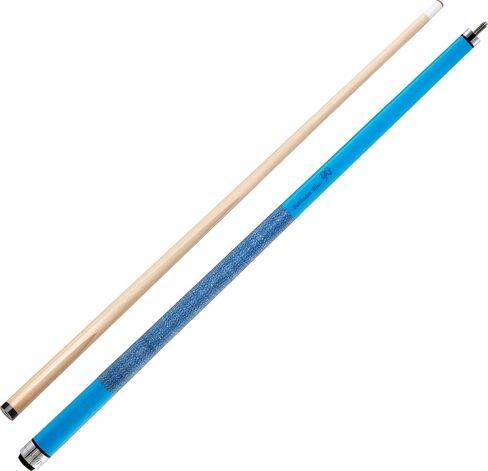 Viper by GLD Products Colours 58" 2-Piece Billiard/Pool Cue, Barbados Blue, 19 Ounce,50-0952-19 in Saudi Arabia
