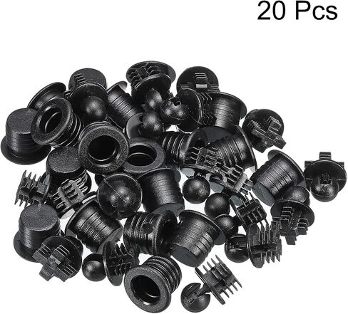 MECCANIXITY Speaker Grill Guides Plastic Black Ball Socket Type Dia 10.6mm for Speaker Parts Accessories Pack of 20 in Saudi Arabia