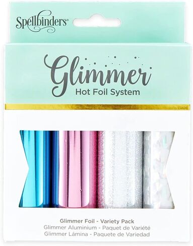 Spellbinders Ultimate Hot Foil Bundle – 20 Rolls in a Variety of Beautiful Rich Colors, Satin Pastels, Essential Metallics, Spellbound, Metallic & Holographic, Satin Metallics in Saudi Arabia