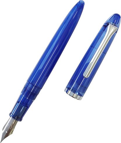 Sailor fountain pen profit junior s limited edition color transparent blue in fine print (MF). in Saudi Arabia